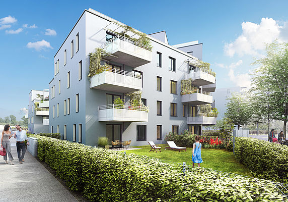 Visalisierung - Biotope City Wienerberg - Bpl9 - Copyright: StudioVlay Streeruwitz